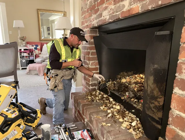 Safe screening installation by Southington Chimney Sweep in Southington, CT