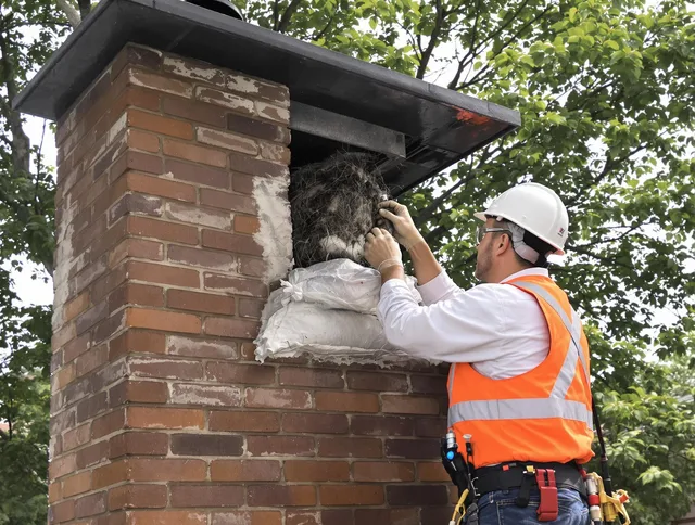 Humane removal of debris and animals by Southington Chimney Sweep in Southington, CT