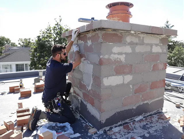 Advanced chimney repair process by Southington Chimney Sweep in Southington, CT